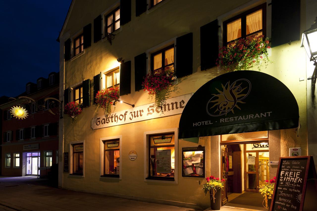 Hotel-Gasthof Zur Sonne Pappenheim Buitenkant foto