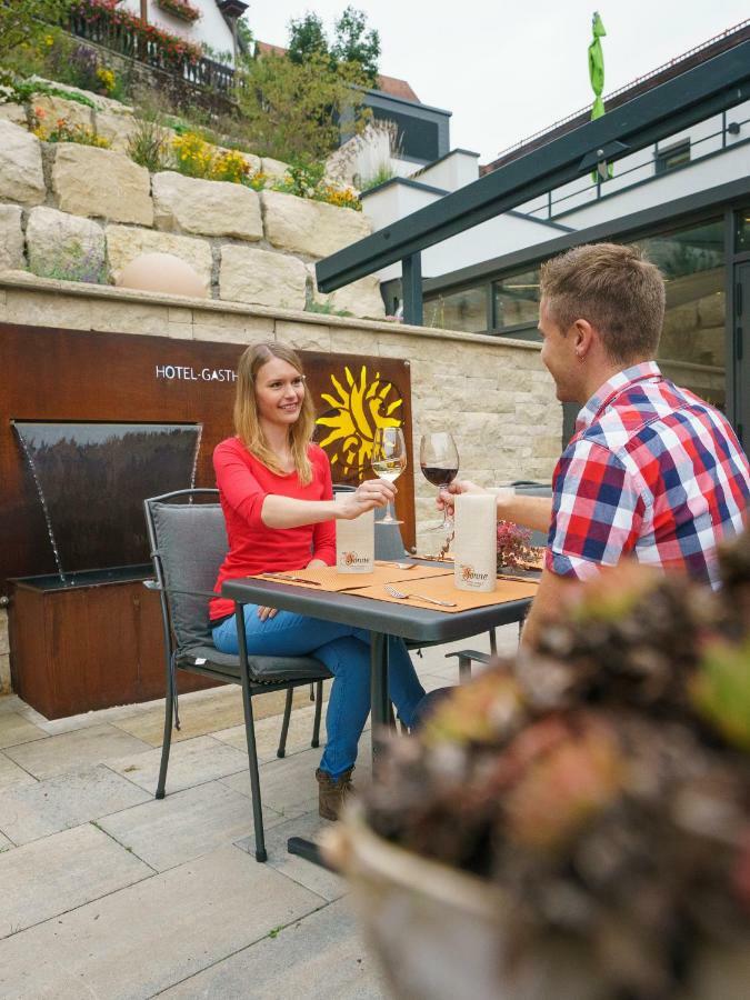Hotel-Gasthof Zur Sonne Pappenheim Buitenkant foto